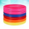 thumbnail image 4 of FRCOLOR Toss Ring 32pcs 10cm Plastic Toss Rings Multicolor Target Throw Games Props Kids Outdoor Games (Random Color),3.94"X3.94"X0.2", 4 of 4