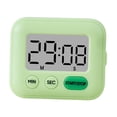 thumbnail image 4 of Temporizador de cocina Temporizadores de escritorio Herramienta de cocina independiente Reloj cronometrador Alarma deportiva Verde, 4 of 9