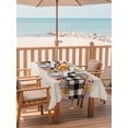 thumbnail image 2 of Outdoor Tablecloth with Umbrella Hole for Patio/Picnic/Party/Camping, Colorful Flowers Waterproof Table Cloth Rectangle Table Cover Washable, Spring Floral Elegant Pastoral Rustic (60"x 102"), 2 of 8