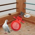 thumbnail image 3 of 5 Pieces Automatic Chicken Waterers Cup Birds Poultry Supplies, 3 of 7