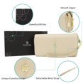 thumbnail image 4 of Women Wallet,RFID Blocking Real Leather Credit Card Holder Smartphone Wristlet Wallet,White, 4 of 6