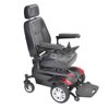 Drive Medical Titan Transportable Front Wheel Power Wheelchair, Full Back Captain's Seat, 20" x 20"