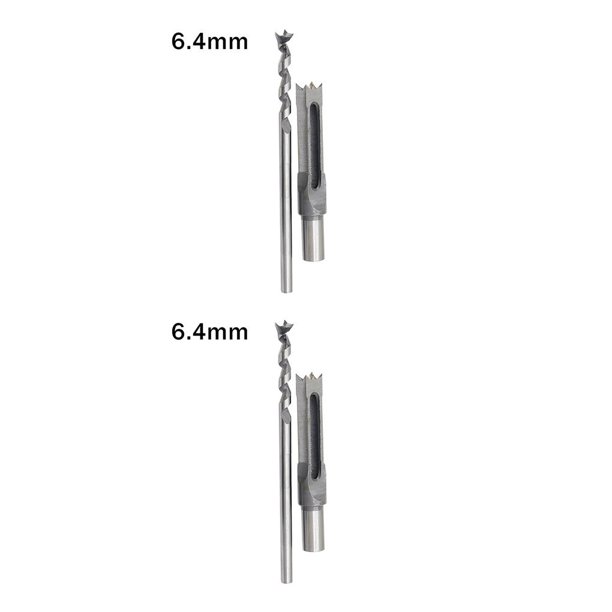 Speravity Taladro cuadrado para carpintería, taladro para carpintería de acero de alta velocidad, taladro para agujeros cuadrados, 10mm Type6 NO6 Speravity CBP170641