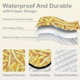 thumbnail image 2 of French Fries Beach Blanket Outdoor Picnic Mat Sandproof Waterproof Foldable for Camping Travel Hiking, 2 of 6