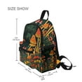 thumbnail image 3 of FORMRS School Backpack with Front Zippered Pocket 12" Student Travel Daypack, Forest Mushroom, 3 of 6