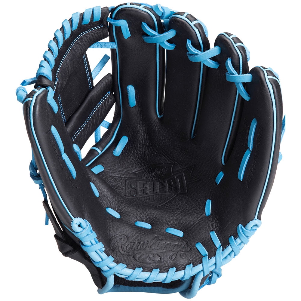 Rawlings Exclusive Youth Select Series 11.5" Baseball Glove (SS115BCB) Black/Blue 11.5