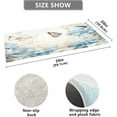 thumbnail image 3 of Coolnut Butterfly in Flowers Bath Mat, Dry Quickly Non Slip Absorbent Bath Rug, Soft Living Room Bedroom Home Floor Mats, Bath Mats for Bathroom, Tub and Shower 20" x 39" Home Decor, 3 of 7