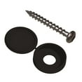 thumbnail image 2 of Barrette Outdoor Living No. 8 X 1-1/2 in. L Square Black Screen Panel Fastener Kit 12 pk, 2 of 5