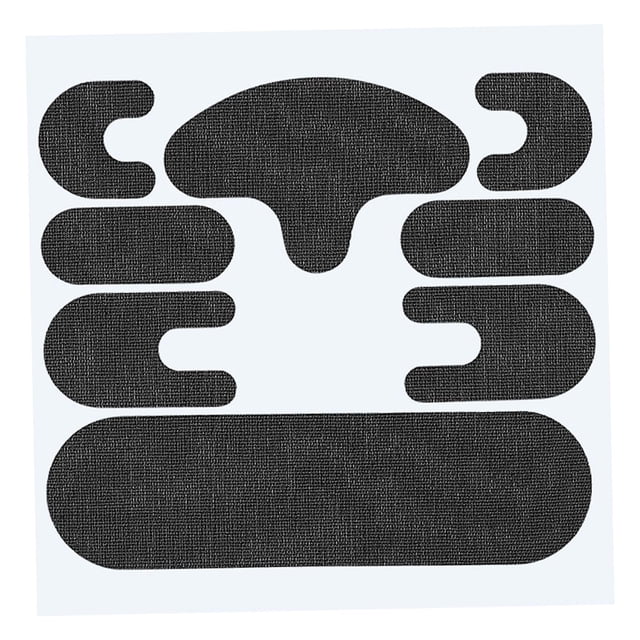 Parches faciales para levantar músculos, prácticos, transpirables y portátiles. Negro