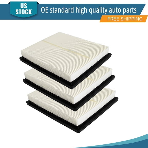 YXPCARS 3PCS Front Engine Air Filter for Toyota RAV4 2016-2018 Prius 2010-2015 Prius Plug-In 2012-2015 Lexus CT200h NX300h, New Air Filter Replacement (CA10741)