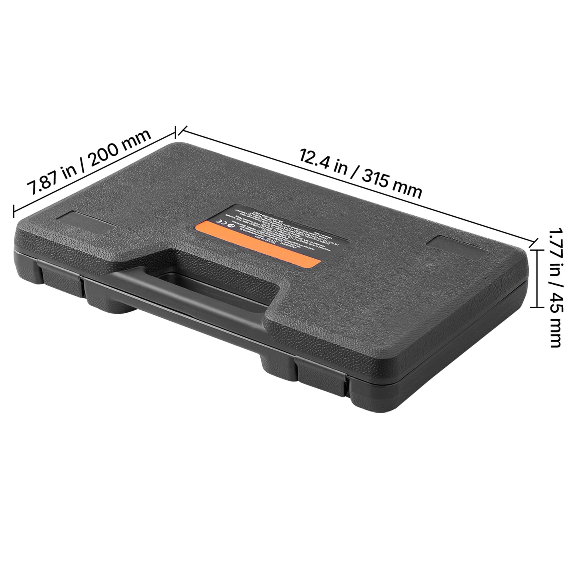 KFFKFF 60-Piece Tap and Die Set, Metric and SAE Sizes M3 to M12, #4 to 1/2", Includes Coarse and Fine Thread Tools, Wrenches, Storage Case, and Accessories for Threading and Rethreading