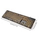 thumbnail image 3 of Seitruly Teclado con cable USB LED retroiluminado silencioso mecánico 104 teclas luminosas teclados de escritura fluidos para Gamer de Juegos de teclado y mouse para computadora, 3 of 4