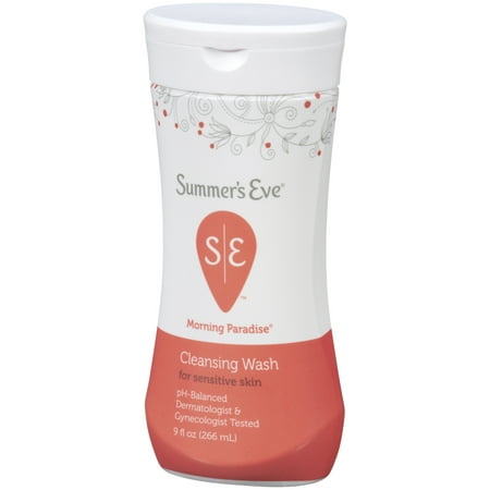 Summer's Eve, Feminine Morning Paradise Sensitive Skin Wash, 9 (The Best Feminine Wash)