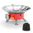 thumbnail image 1 of Estufas encendido electrónico exteriores gas plegables potencia fuego ajustable accesorio cocina portátil camping senderismo, 1 of 5