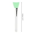 thumbnail image 4 of Unique Bargains 1 Pc Durable Flat Head Facial Mask Brush Green, 4 of 5