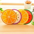 thumbnail image 3 of Mosey Cup Mat,Jelly Color Fruit Shape Coasters Creative Skid Insulation Silica Gel Cup Mat, 3 of 6