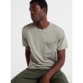thumbnail image 4 of Athletic Works Men's Tri-Blend Pocket Tee Shirt, Sizes XS-4XLT, 4 of 5