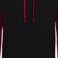thumbnail image 3 of Awdis Just Hoods Adults  Two Tone Hooded Baseball Sweatshirt/Hoodie, 3 of 4