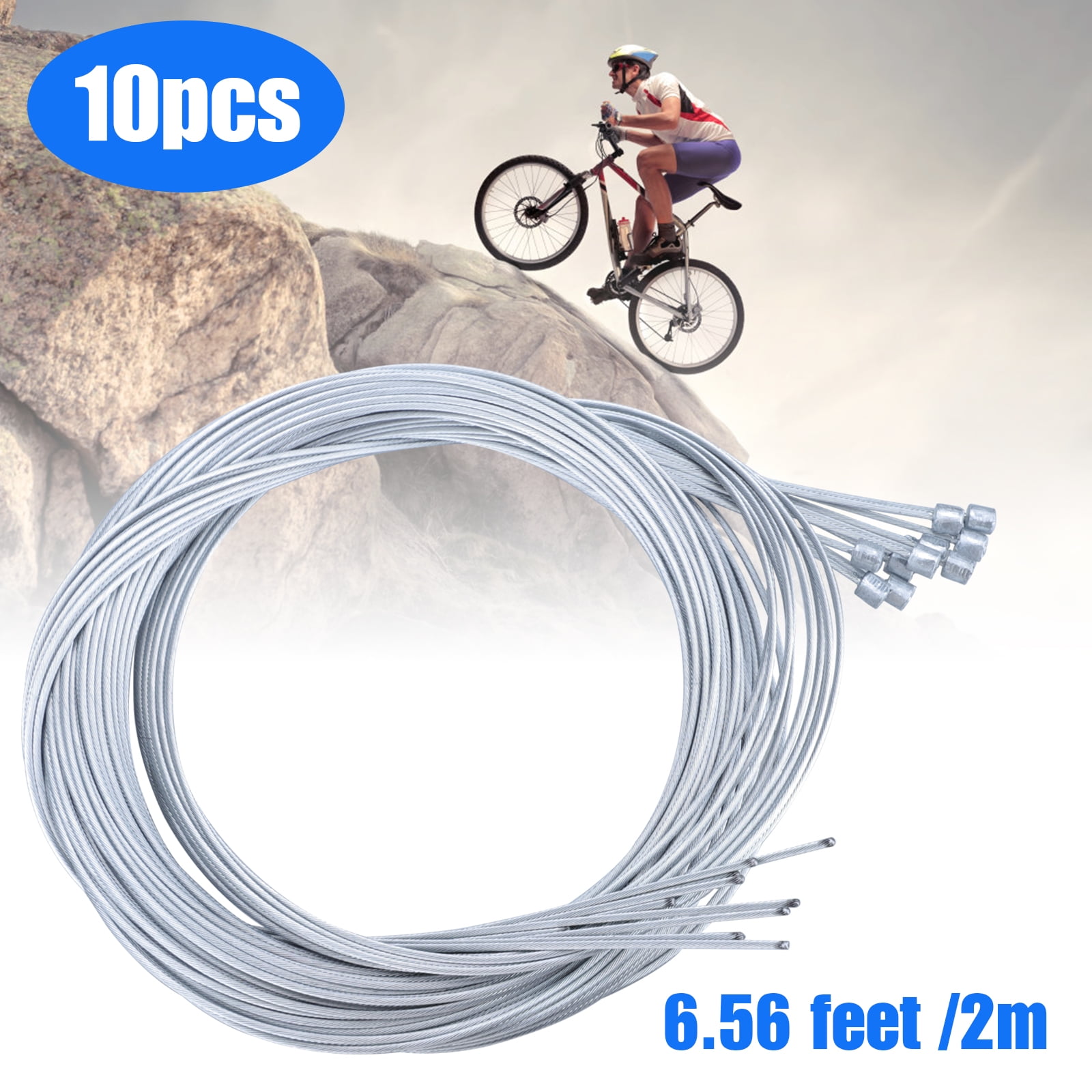 Universal Bicycle Transmission Line Bicycle Shift Derailleur Cable and Brake Cable Kit for MTB/Road Bike