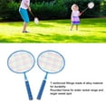 thumbnail image 3 of Kids Badminton Racket Set, Soft Edges, Portable Exercise Balance Physical Fitness 1 Pair Children Badminton Racket Set with Carrying Bag, 3 of 7