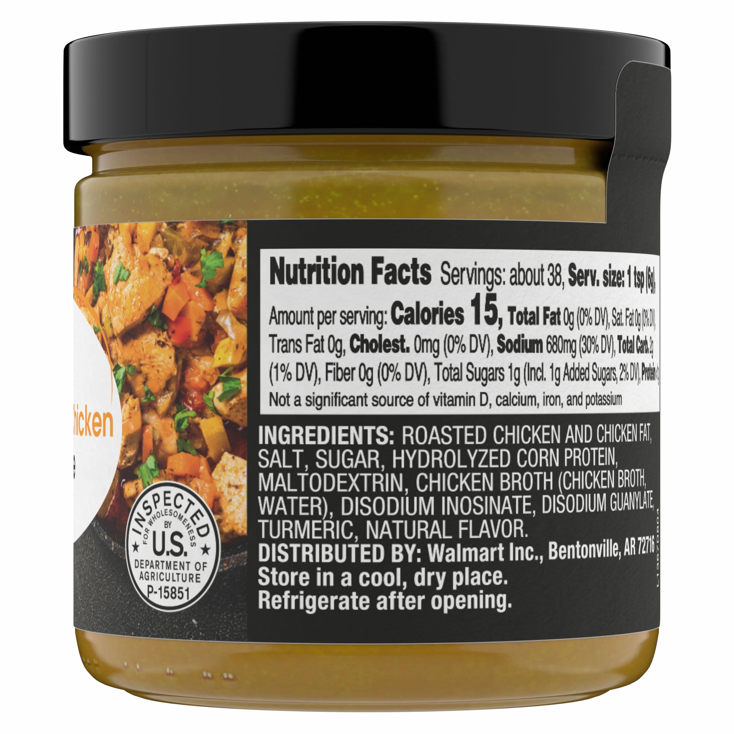 Great Value Roasted Chicken Base, Shelf Stable, 8oz