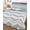 grey, variant on Black White Chevron Twin XL Size Down Alternative Comforter, Lightweight Comforter Quilt Bedding Set with Pillow Shams Geometric Red Sea Wavy Striped All Seasons Bed Comforter Duvet Insert 68"x98"