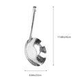 thumbnail image 3 of 1Pc Stainless Steel Colander Home Sieve Colander Hot-pot Strainer for Kitchen, 3 of 4