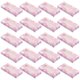 thumbnail image 1 of 40 Uds. De cajas de pestañas de papel con purpurina delicada y elegante, organizadores de pestañas vacíos, 1 of 2