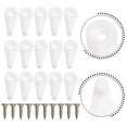 thumbnail image 2 of 20/50Pcs Mirror Wall Hanging Fixing Kit Frameless Plastic Wall Mounting Clips D 50Pcs, 2 of 10