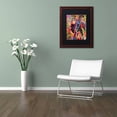 thumbnail image 3 of Trademark Fine Art "Thugs" Canvas Art by Josh Byer, Black Matte, Wood Frame, 3 of 4