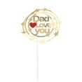 thumbnail image 3 of TABLZONE Tablezone Golden Father's Day Cake Toppers Decor, 3 of 6