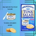 thumbnail image 2 of A1 Unlimited Tuna, Ranch Tuna & Lemon Pepper Tuna Salad with Crackers, Home Kitchen School Office Pre-Mixed Canned Packed Food Picnic Snack Lunch Travel with Plastic Spreader, 3 Boxes (3 oz. Boxes), 2 of 7
