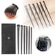 thumbnail image 2 of Cepillo suave para los ojos y el cabello, pequeño y portátil, juego de 6 piezas, cepillos de maquillaje, kit de maquillaje para sombras de ojos, 2 of 8