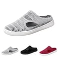 thumbnail image 3 of XIMIN Water Shoes for Women Men Mesh Wide Width Quick Dry Lightweight Aqua Barefoot for Beach Swim Pool Surf Yoga Sports Lightweight Breathable Non-Slip (44, Grey), 3 of 5