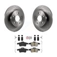 thumbnail image 1 of Transit Auto Rear Disc Brake Rotors and Ceramic Pads Kit for Car Ford Focus K8A-100615, 1 of 11