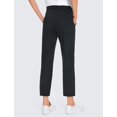 thumbnail image 3 of Pantalones CRZ YOGA tiro alto 25" con elasticidad 4 vías negro M, 3 of 8