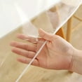 thumbnail image 3 of Clear Plastic Table Cover Protector 100% Waterproof Table Protector Crystal Clear Plastic Tablecloth Cover for Dining Table Heavy Duty Vinyl, 3 of 5
