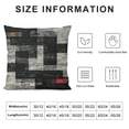 thumbnail image 5 of ONETECH Black White Grey Pillow Covers, Abstract Art Outdoor Decorative Throw Pillows for Couch, Modern Geometry Decor Cushion Cover Soft Farmhouse Square Pillowcase, 5 of 5