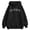 Black, variant on Hurxie Womens Cotton Hoodies Long Sleeve Sweatshirts Cute Lightweight Fall Winter Casual hooded Pullover Tops with Pocket