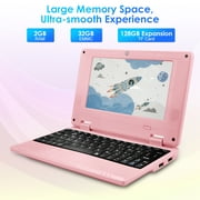 7inch Portable Small Laptop, Android 12 Quad Core with 2GB RAM 32GB ROM Mini Laptop Notebook for Kids,Ideal Gift for Children 's Learning and Entertainment