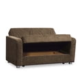 thumbnail image 4 of Ottomanson Magnificence Sleeper Loveseat, Beige Chenille, 4 of 7