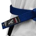 thumbnail image 4 of Hayabusa Adult 2.0 BJJ Belt IBJJF Compliant, Reinforced Double Stitching - Blue, A5, 4 of 5