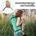 thumbnail image 7 of FlexWave 71"x24" Non-Slip Exercise & Yoga Mat – ½" Thick, Double-Sided Grip, Moisture-Proof Foam, Includes Free Adjustable Strap, 7 of 7