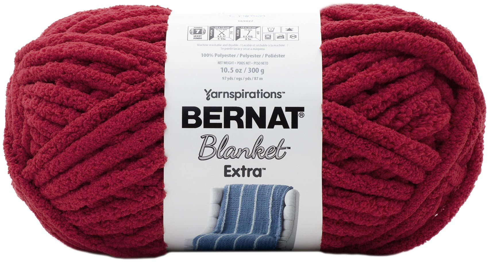 Bernat Blanket Extra YarnCrimson