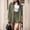 Army Green, variant on Womens Short Sets 2 Piece Set Button Down Shirt Short Spring Outfits Matching Set Women