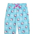 thumbnail image 3 of Hello Kitty Toddler Long Sleeve Button Front Sleep Top and Sleep Pants, 2-Piece, Sizes 12M-5T, 3 of 3