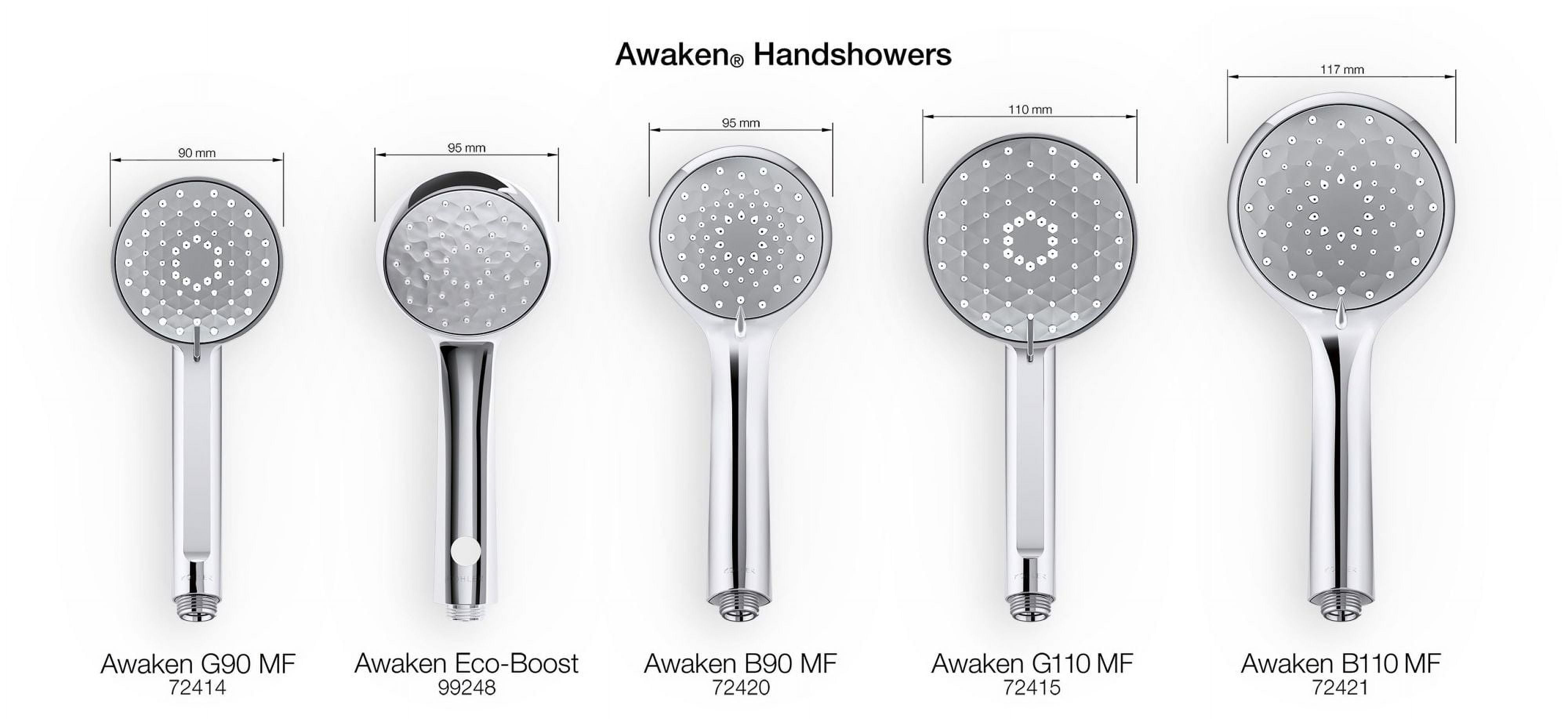 Kohler K-72421 Awaken B110 Multi-Function Hand Shower - Chrome