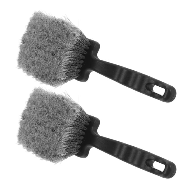 Luxshiny 2Ud Cepillo Multiusos Para Limpieza De Bebederos Y Fuentes Con Mango Ergonómico Y