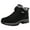 Black, variant on Snow Boots for Men Wide Width Lightweight Winter Boots Anti-Slip Lightweight Ankle (Grey,9.5)
