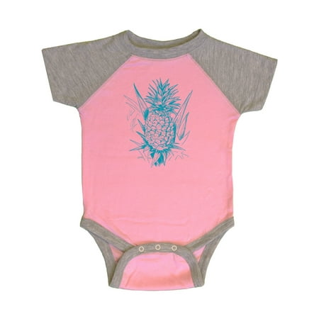 

Inktastic Unpicked Pineapple in Blue Gift Baby Boy or Baby Girl Bodysuit